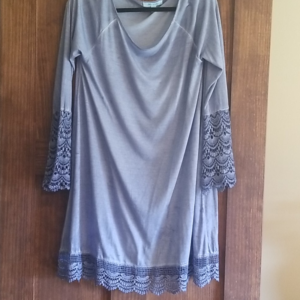 Blue jean look dress